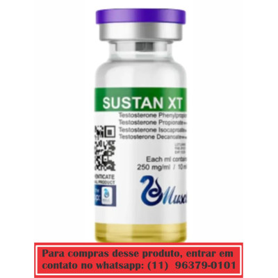 Sustan XT 250mg c/ 10ml - Durateston - Muscle Pharma