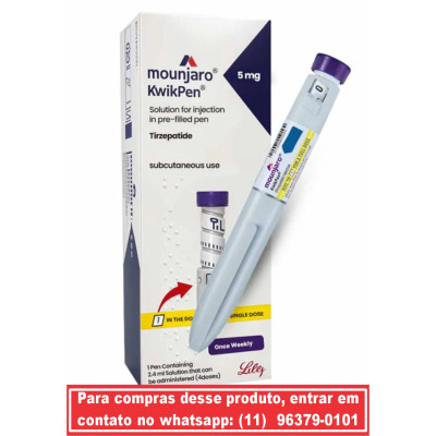 Mounjaro -  tirzepatida  KwikPen  c/ 4 doses